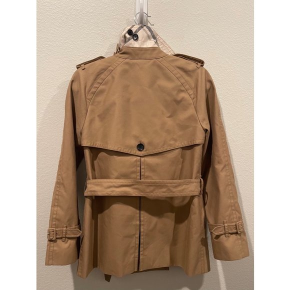 COACH Short Trench Tan Coat - Picture 11 of 11